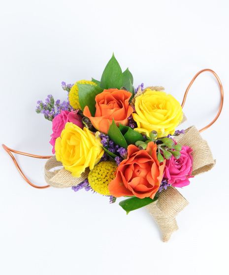 Bright Spring Corsage