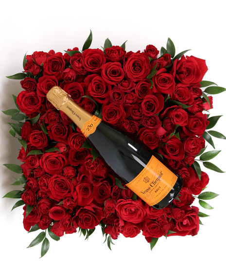 Bed of Roses XL - Veuve Clicquot (15x15)