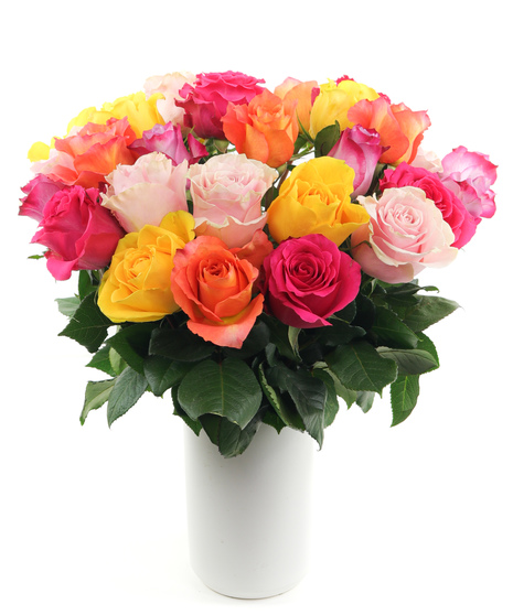 Rose Garden -  (30 Roses Assorted Colors)